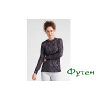 Термобілизна жіноча блуза Craft MIX AND MATCH LS WOMAN zebra black/pop