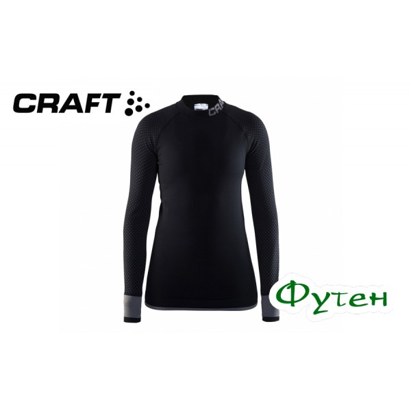 Термобілізна жіноча блуза Craft WARM INTENSITY CN LS W black/granite