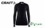 Термобілізна жіноча блуза Craft WARM INTENSITY CN LS W black/granite