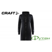 Кофта женская Craft DISTRICT LONG HOODIE W black