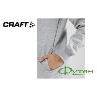 Кофта женская Craft DISTRICT LONG HOODIE W grey melange