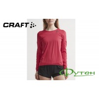 Футболка женская Craft SHADE LS HOOD TEE W jam