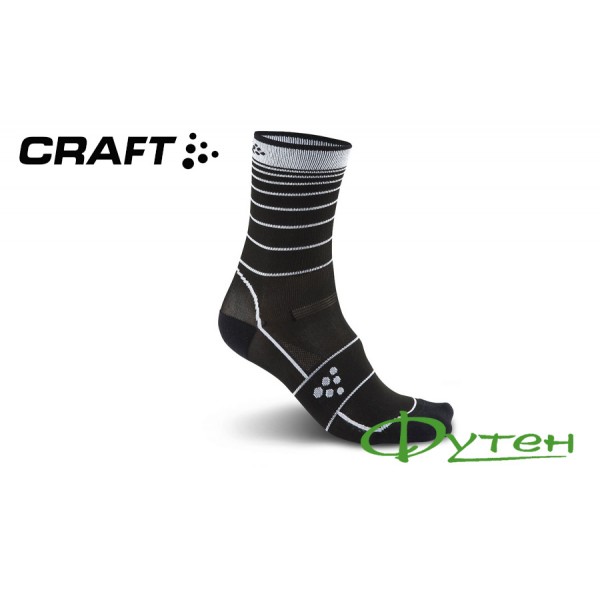 Шкарпетки Craft GRAN FONDO Sock black/white