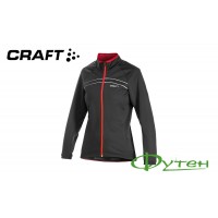 Велокуртка жіноча Craft AB SIBERIAN JACKET W black/bright red