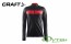 Велосипедна куртка Craft SIBERIAN JKT black/bright red