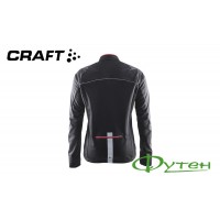 Велосипедная куртка Craft SIBERIAN JKT black/bright red