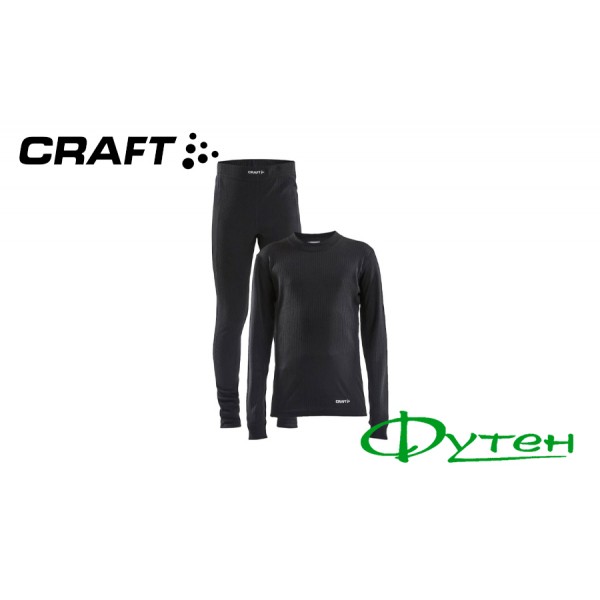 Термобілизна дитяча Craft CORE DRY BASELAYER SET JUNIOR black