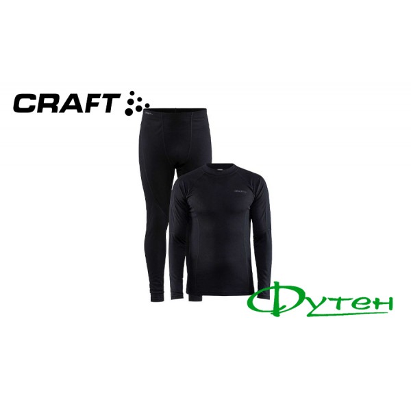 Термобілизна Craft CORE WARM BASELAYER SET Man black