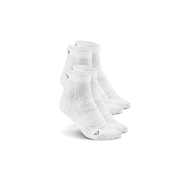 Шкарпетки unisex Craft STAY  COOL MID 2-PACK Sock white/silver