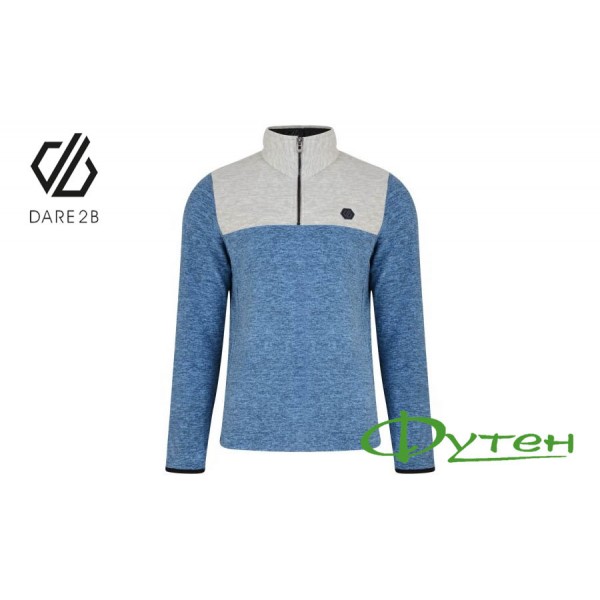 Пуловер Dare2b OBSTINATE HALF ZIP FLEECE admiral blue/marl ash