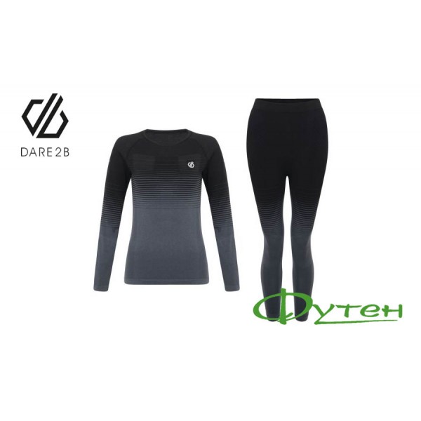 Жіноча термобілизна Dare2b Womens IN THE ZONE BASE LAYER SET black