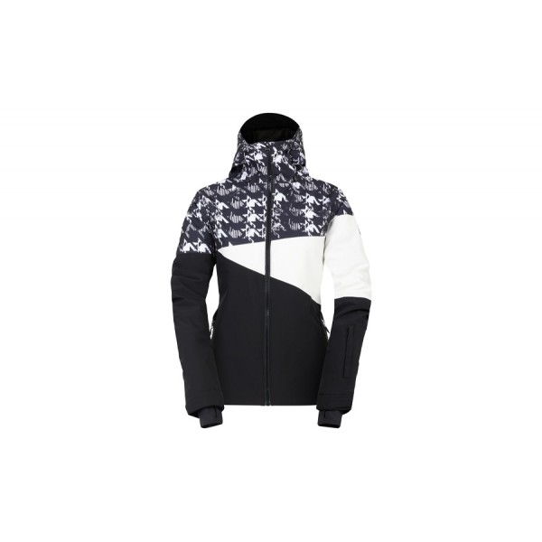 Куртка жіноча г/л Dare2b ICE III Jacket Black Distressed Dogtooth Print/Black