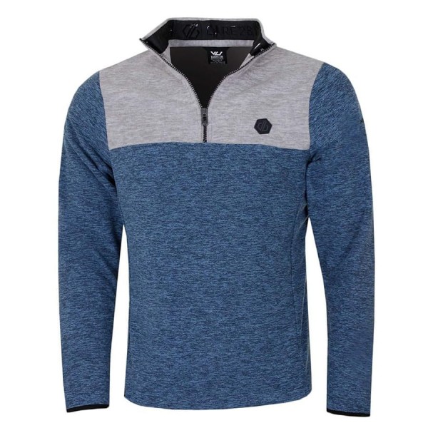 Пуловер Dare2b OBSTINATE HALF ZIP FLEECE admiral blue/marl ash