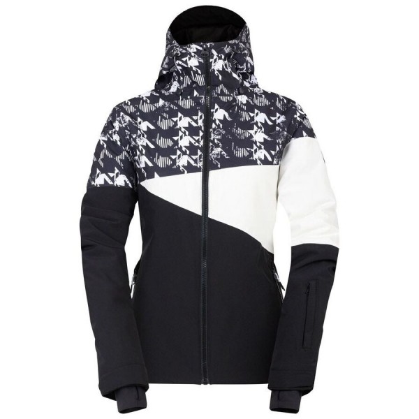Куртка жіноча г/л Dare2b ICE III Jacket Black Distressed Dogtooth Print/Black