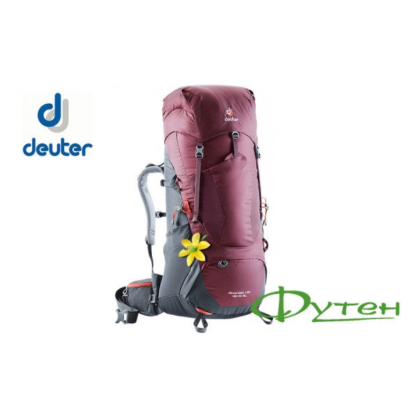 Рюкзак женский Deuter AIRCONTACT lite 45+10 SL maron-graphite