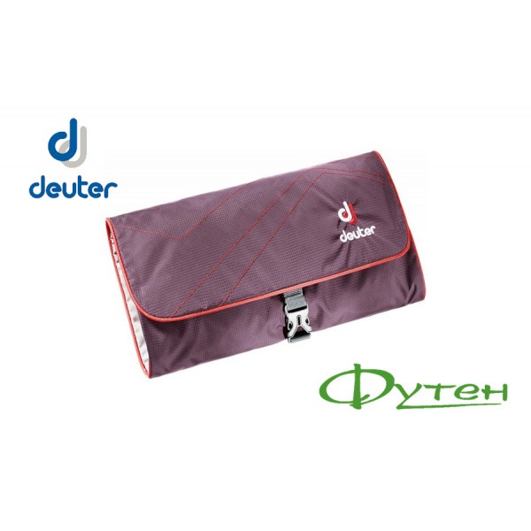 Сумка косметичка Deuter WASH BAG II aubergine-fire 5522