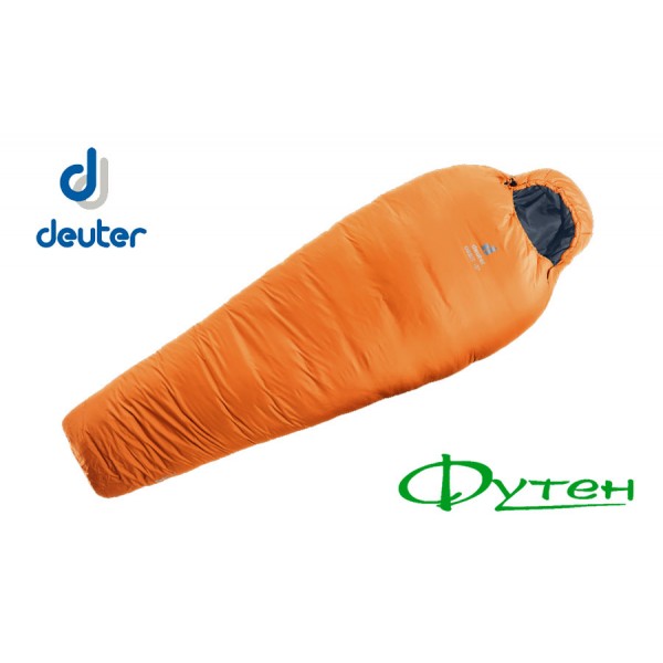 Спальник Deuter ORBIT -5 L (-23-5+0) Left zip mandarine-ink