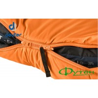 Спальник Deuter ORBIT -5 L (-23-5+0) Right zip mandarine-ink