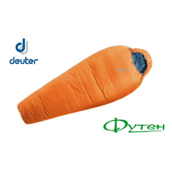 Спальник Deuter ORBIT -5 SL (-23-5+0) Right zip mandarine-ink