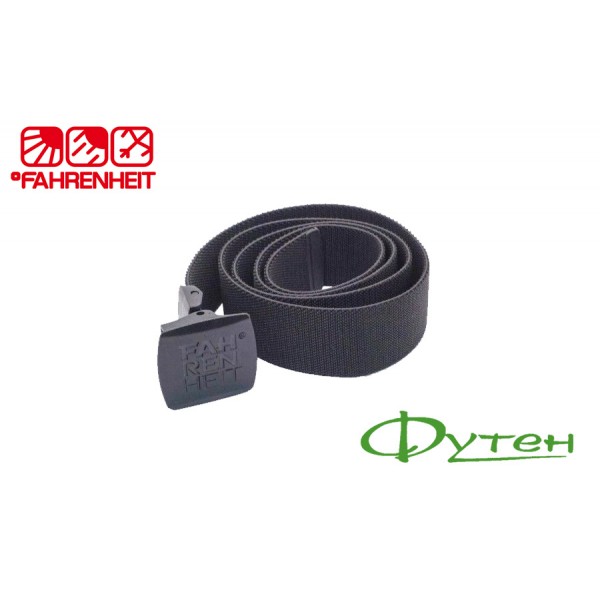 Ремень Fahrenheit STRETCH BELT LOGO 120 см black