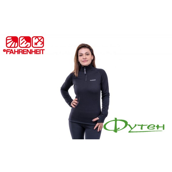 Термоблуза женская Fahrenheit POLARTEC POWER STRETCH PRO ZIP Woman R black