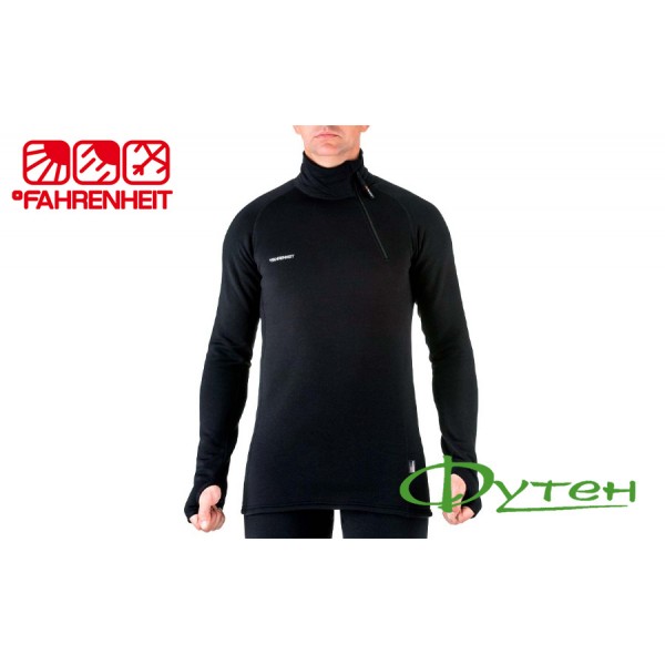 Термоблуза Fahrenheit POLARTEC POWER STRETCH PRO ZIP SLASH R black