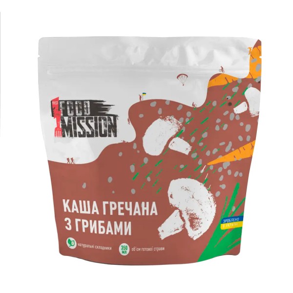 Гречка с грибами FEST FOOD MISSION