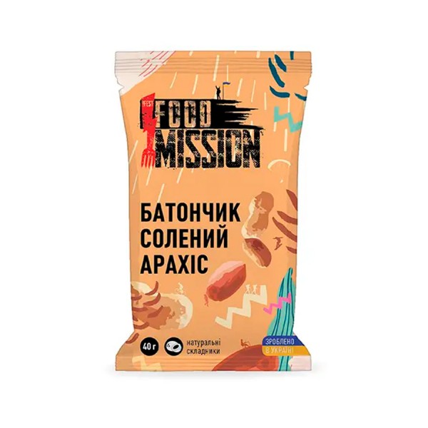 Батончик соленый арахис FEST FOOD MISSION