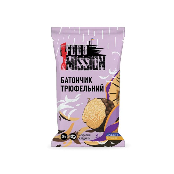 Батончик трюфельный FOOD MISSION Батончик трюфельный FOOD MISSION