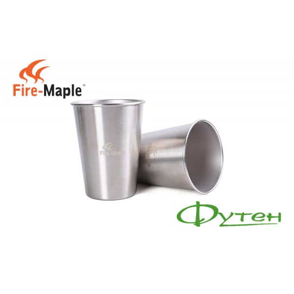 Стакани Fire Maple ANTARCTI CUP 2 шт. 350ml silver