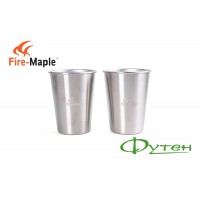 Стаканы Fire Maple ANTARCTI CUP 2 шт. 350ml silver