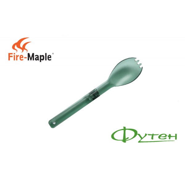 Ложка-виделка складна Fire Maple TRITAN SPORK green