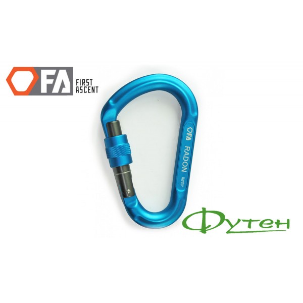 Карабін First Ascent Radon light blue