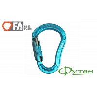 Карабін First Ascent ATTACK light blue