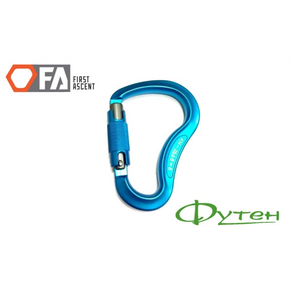 Карабін First Ascent HMS AUTOLOCK 23 kN light blue