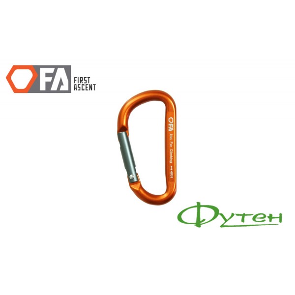 Карабін First Ascent NFC orange