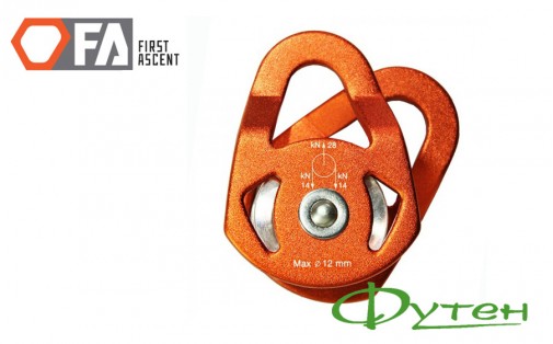 Блок-ролик First Ascent RIGGER orange