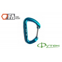 Карабін First Ascent NEON light blue