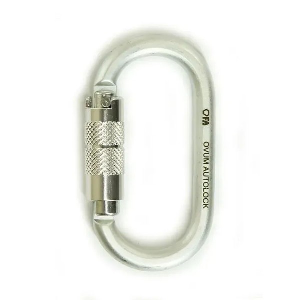 Карабин стальной First Ascent OVUM AUTOLOCK KEYLOCK