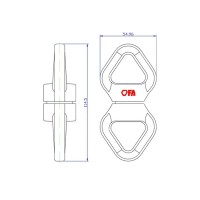 Вертлюг First Ascent ROTOR PLUS (FA 8112) black