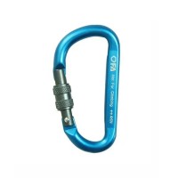 Карабін з муфтою First Ascent NFC blue