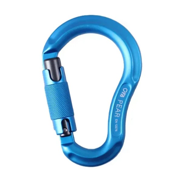 Карабин First Ascent PEAR 24 kN blue Карабин First Ascent PEAR 24 kN blue