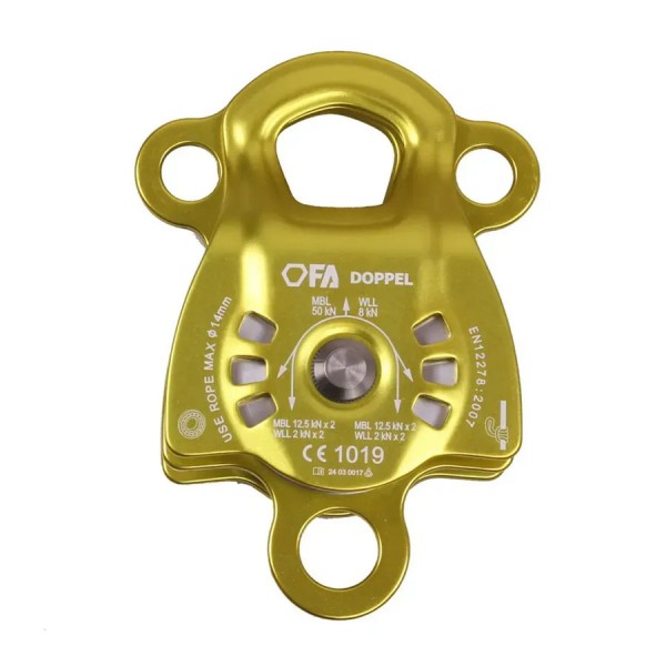 Блок-ролик First Ascent DOPPEL (FA 1416) Блок-ролик First Ascent DOPPEL (FA 1416)