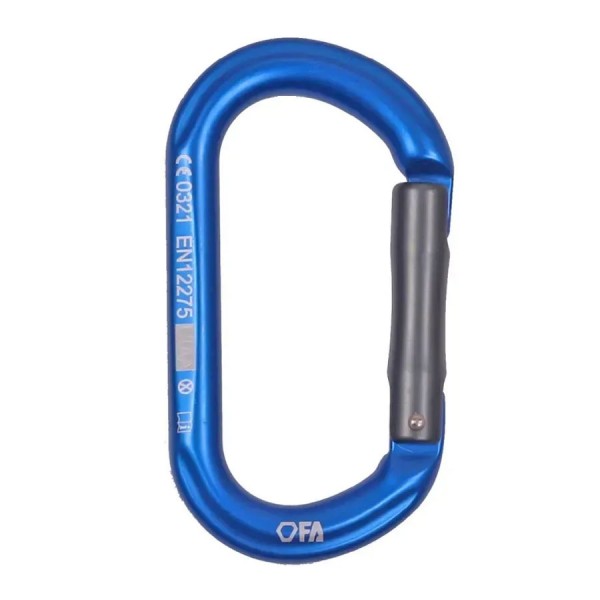 Карабін First Ascent GRANDWALL light blue Карабін First Ascent GRANDWALL light blue
