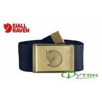 Ремень Fjallraven CANVAS BRASS BELT 4 см dark navy