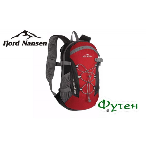 Рюкзак Fjord Nansen GERANGER 20 cherry/black