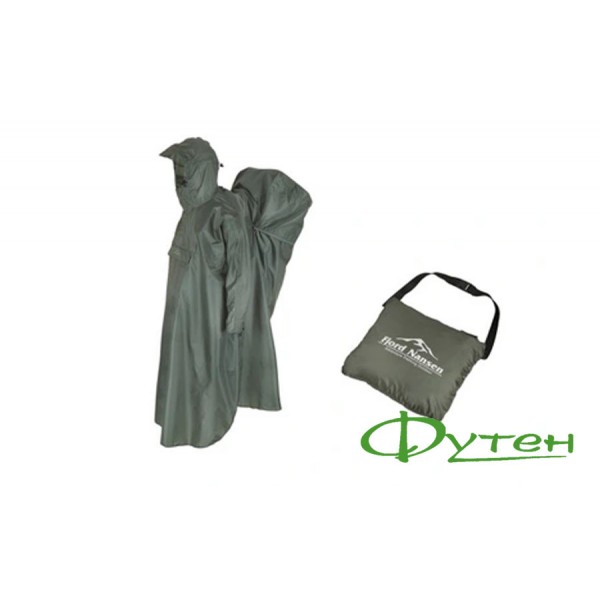 Пончо Fjord Nansen BACKPACKER thyme green S/M