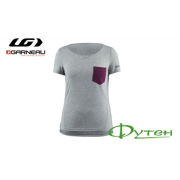 Велофутболка жіноча Garneau Womens T-dirt HEATHER GRAY