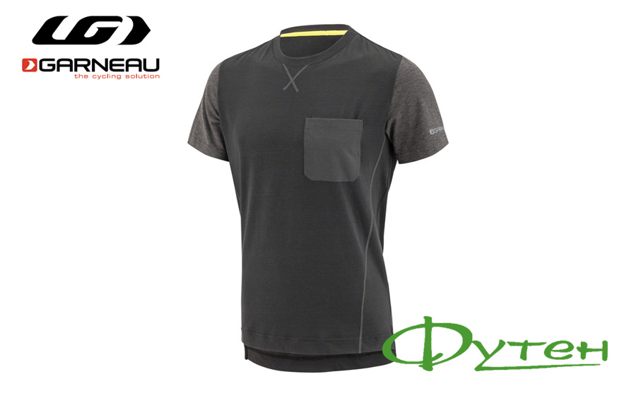 футболка Garneau T-DIRT BLACK/GRAY
