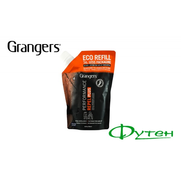 Просочення GRANGERS PERFORMANCE REPEL PLUS Eco Refill 275 ml